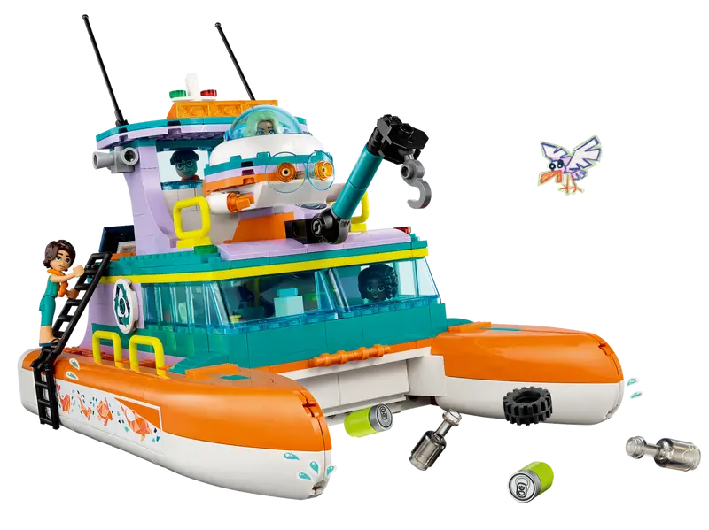 Rescue mission top boat lego