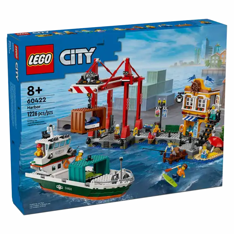 LEGO 60422 City Seaside Harbor with Cargo Ship | My Hobbies