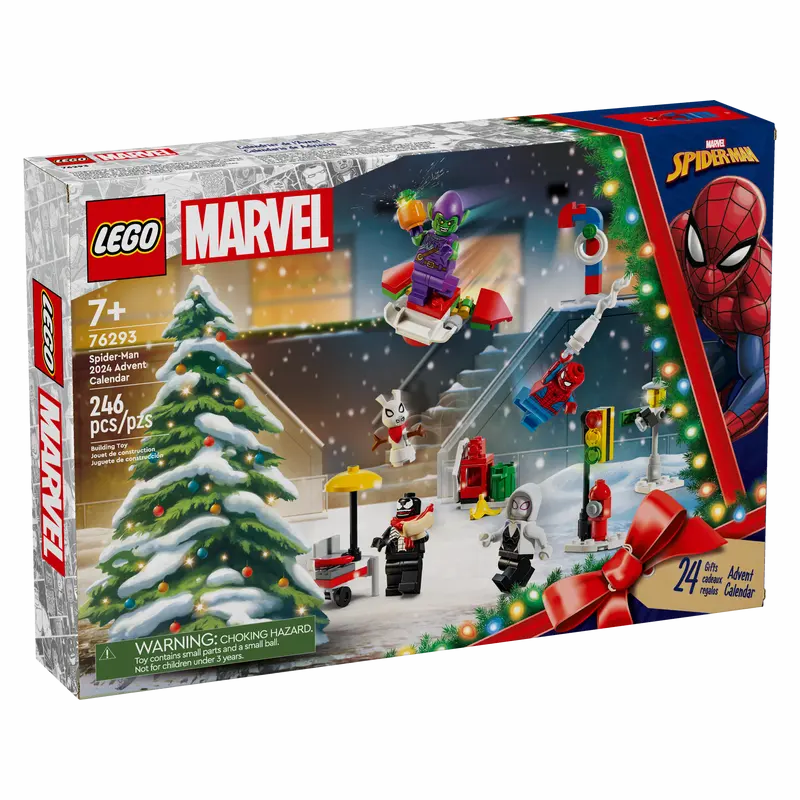LEGO 76293 Marvel Spider Man 2024 Advent Calendar Ship From 4th Of lego-76293-marvel-spider-man-2024-advent-calendar-ship-from-4th-of