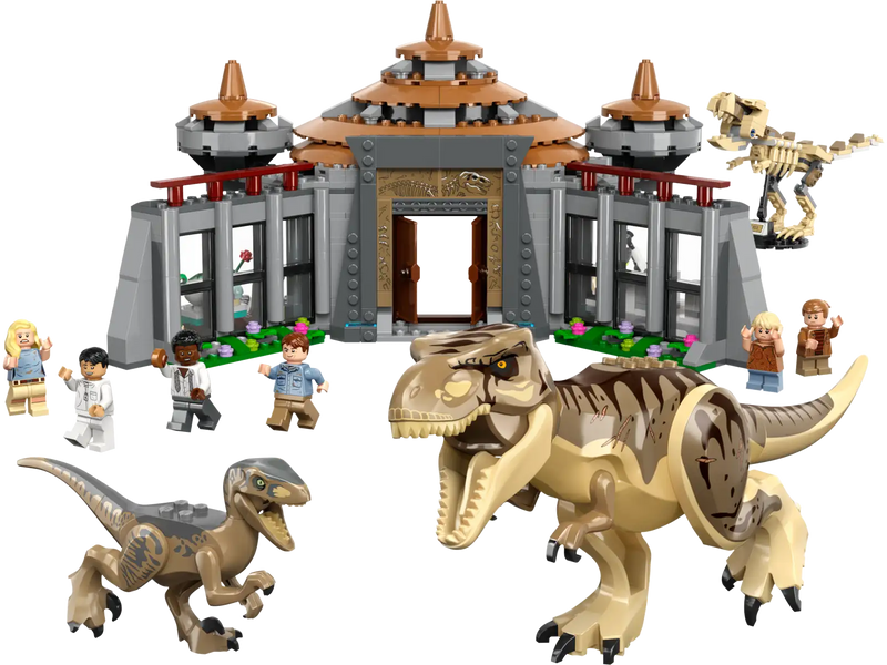 LEGO® 76961 Jurassic World™ Visitor Center: T. rex & Raptor Attack