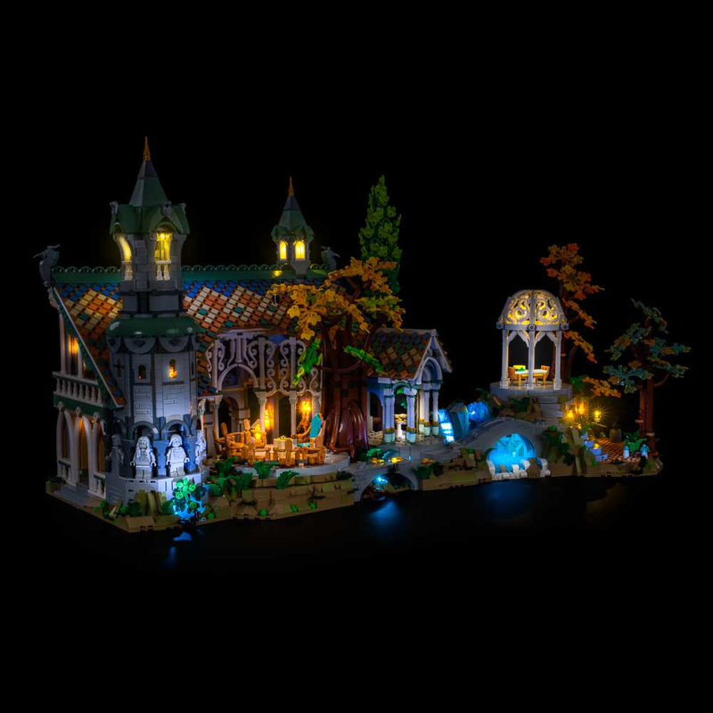 Light My Bricks LEGO The Lord of the Rings Rivendell