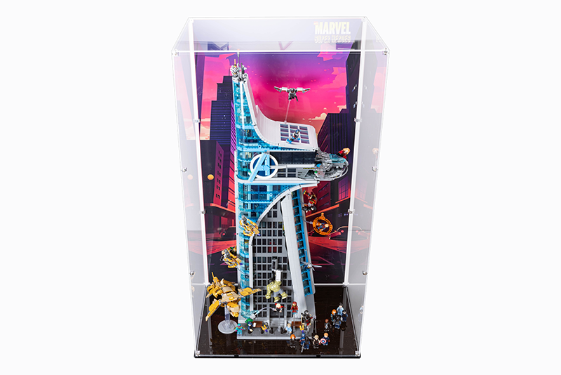 LEGO 76269 Marvel Super Heroes Avengers Tower Display Case