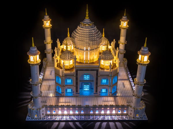 LEGO Taj Mahal 10256 Review & Lighting Journal – Light My Bricks USA