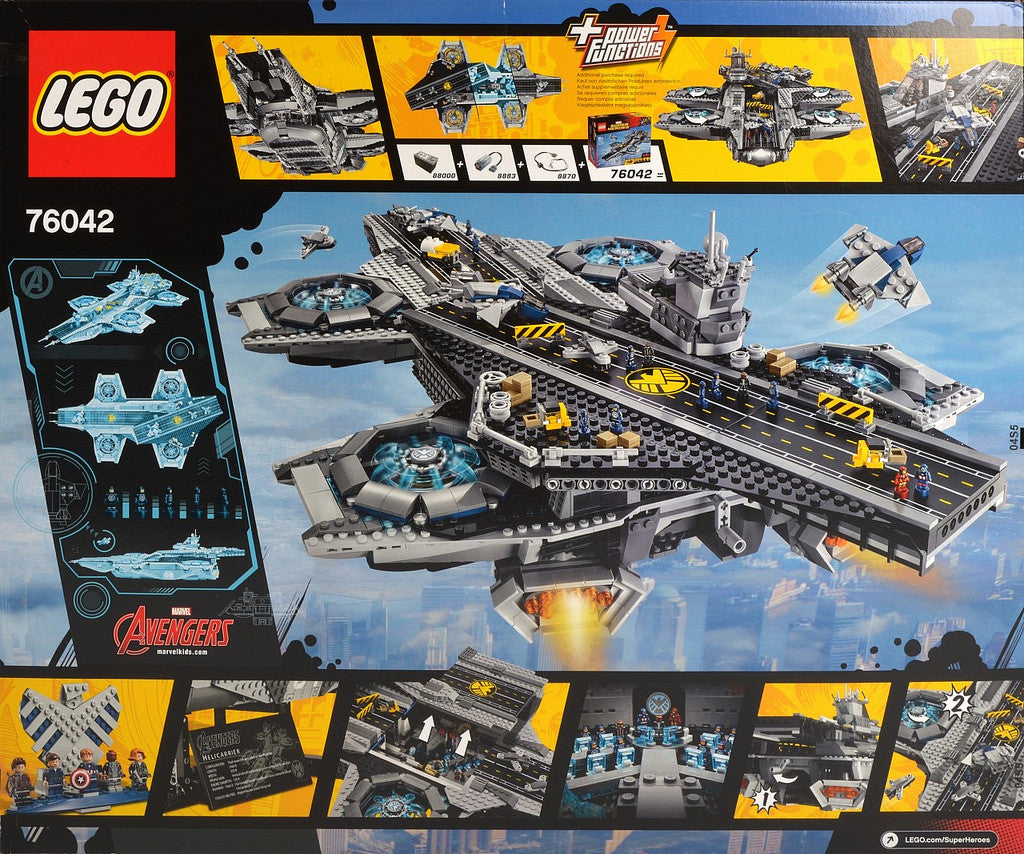 LEGO 76042 Marvel Super Heroes The SHIELD Helicarrier Brand New