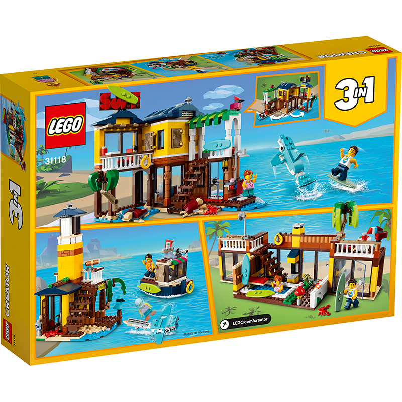 LEGO® 31118 Creator 3-in-1 Surfer Beach House - My Hobbies