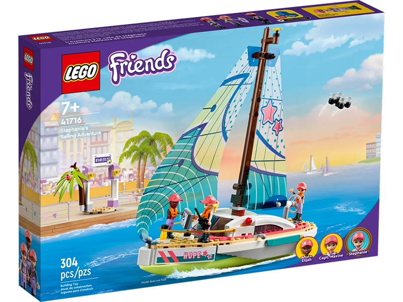 LEGO® 41716 Friends Stephanie's Sailing Adventure (ship from 1st Jun) - My Hobbies
