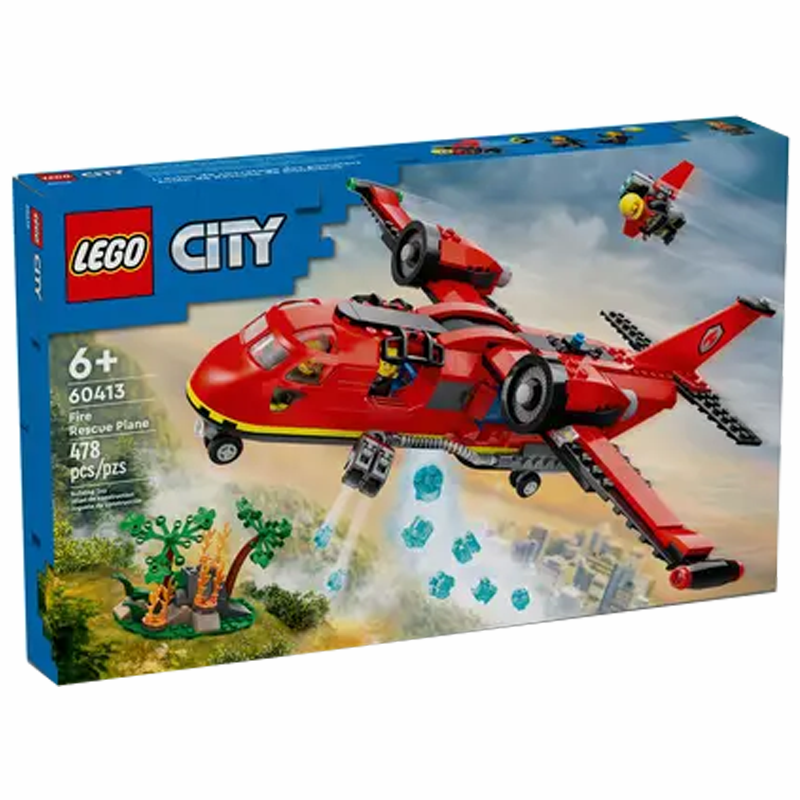 LEGO 60413 City Fire Rescue Plane My Hobbies