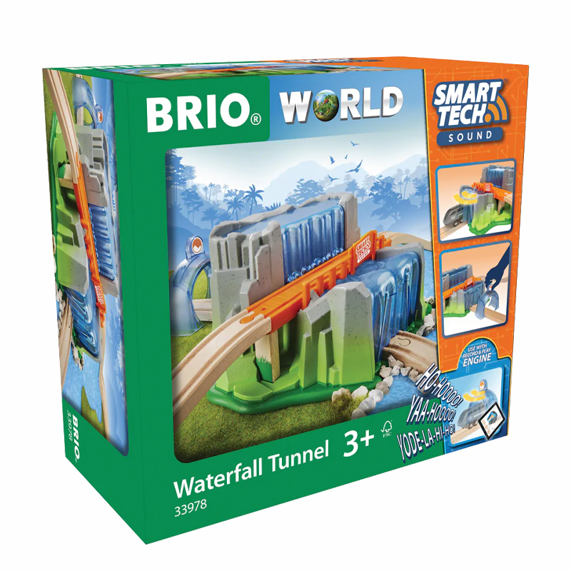 BRIO Smart Tech Sound Waterfall Tunnel NEW 2022
