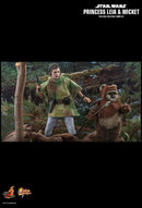 Hot Toys Star Wars - Leia & Wicket Return of the Jedi 1:6 Scale Acton Figure - My Hobbies