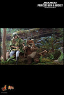 Hot Toys Star Wars - Leia & Wicket Return of the Jedi 1:6 Scale Acton Figure - My Hobbies