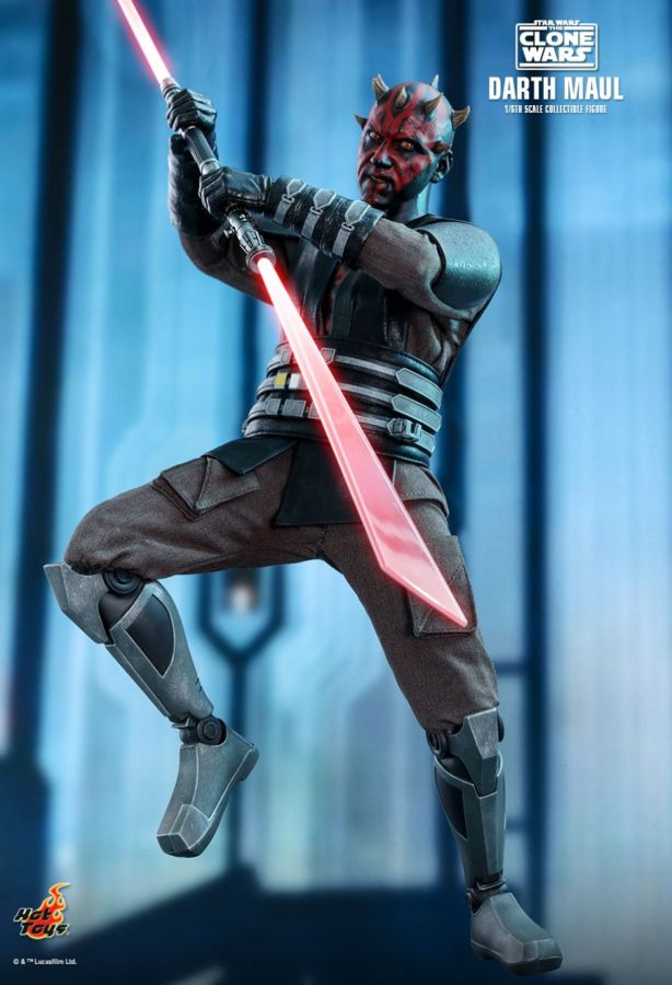 Hot Toy Star Wars: The Clone Wars - Darth Maul 1:6 Scale 12" Action Figure - My Hobbies