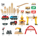 BRIO Set - Cargo Railway Deluxe Set, 54 pieces - My Hobbies