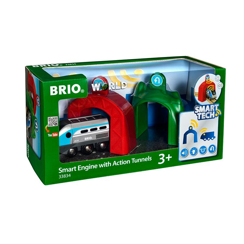 BRIO Smart Tech Smart Engine with Action Tunnels My Hobbies