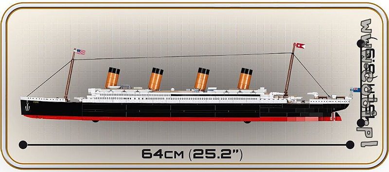Cobi Titanic - Titanic 1:450 Scale 720 piece - My Hobbies