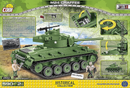 Cobi World War II - M24 Chaffee Tank 588 pieces - My Hobbies