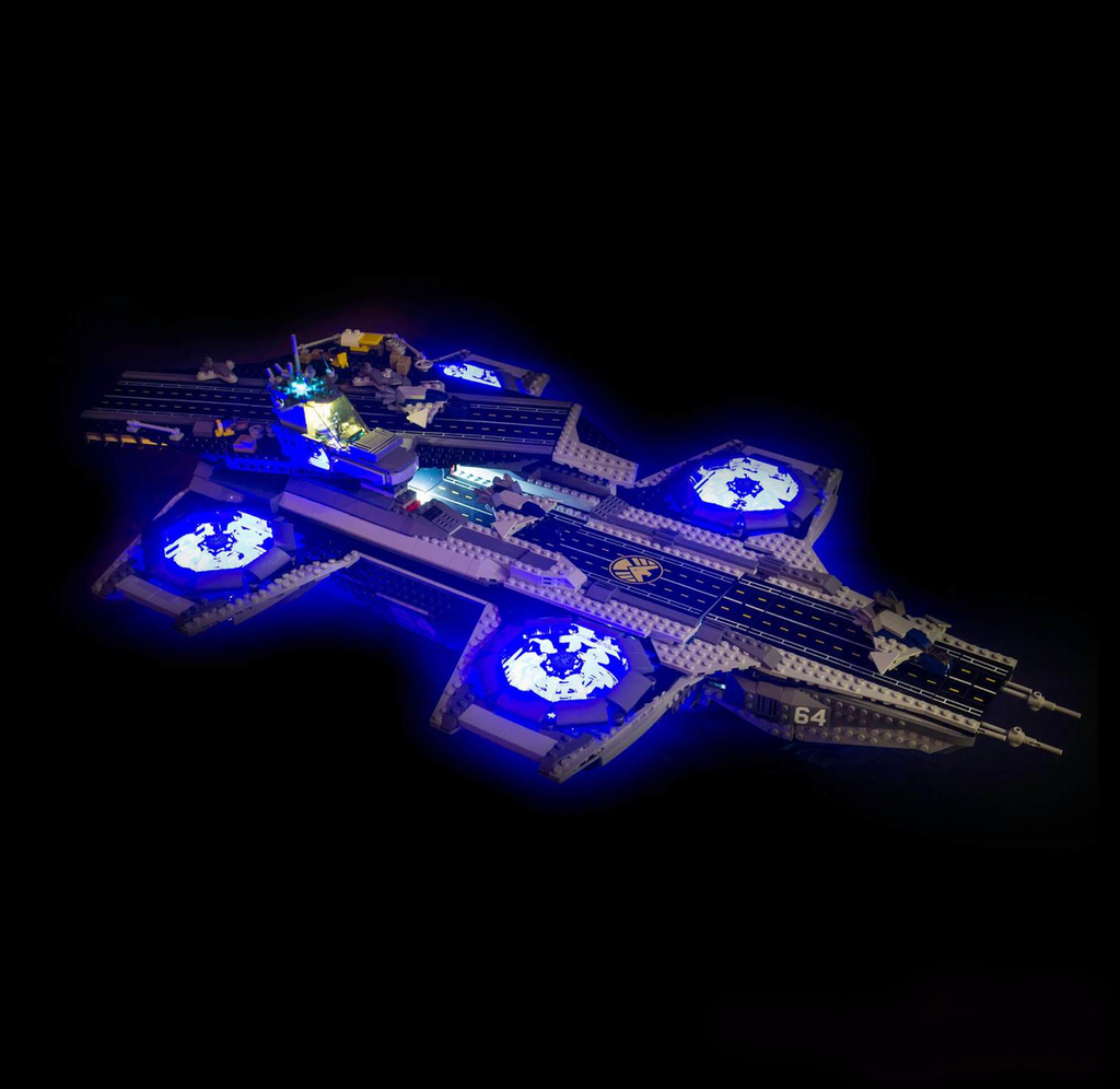 Light My Bricks LEGO The SHIELD Helicarrier 76042 Light Kit LEGO