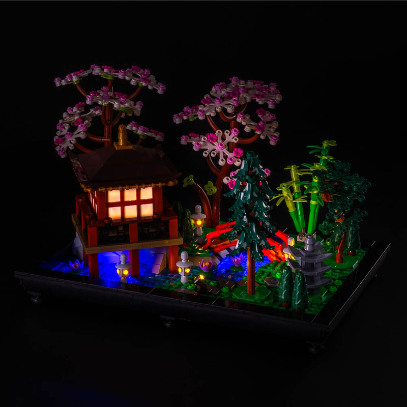 Light My Bricks LEGO Tranquil Garden