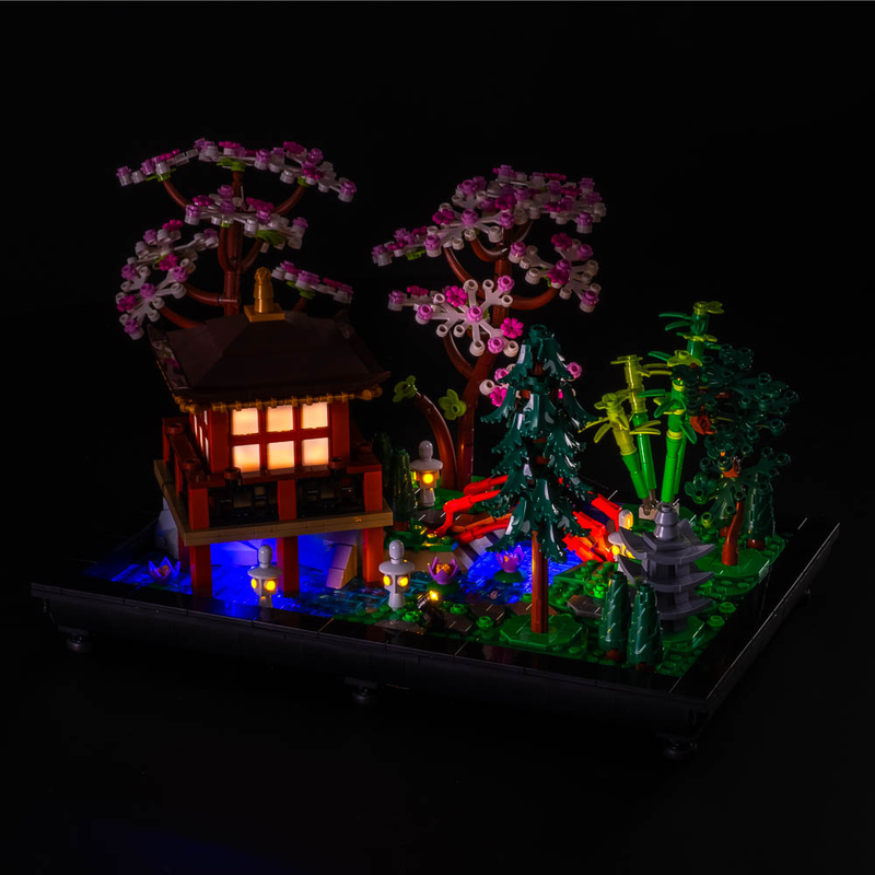 Light My Bricks LEGO Tranquil Garden 10315 Light Kit LEGO Set