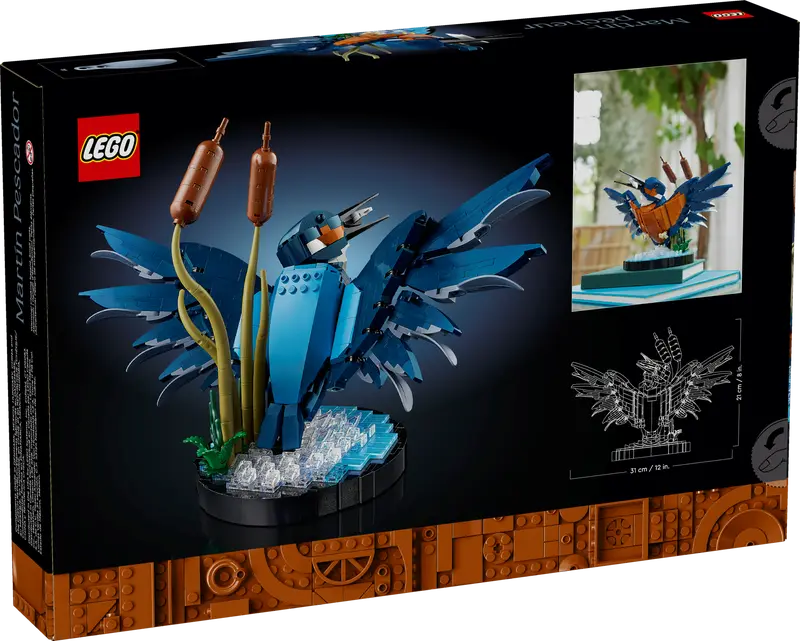 LEGO 10331 Icons Kingfisher Bird