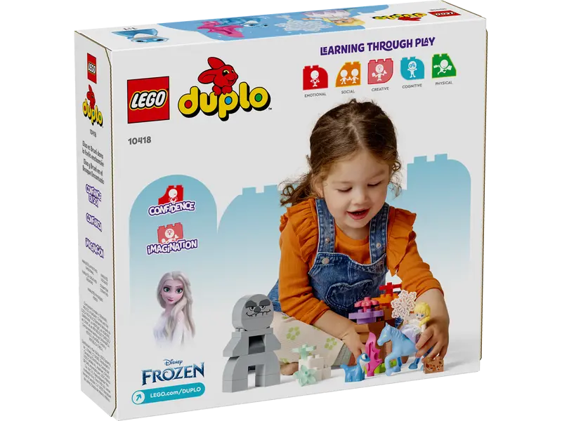 LEGO 10418 DUPLO Elsa & Bruni in the Enchanted Forest