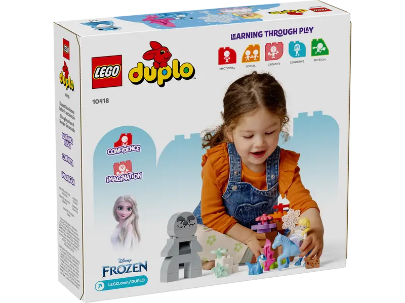 LEGO 10418 DUPLO Elsa & Bruni in the Enchanted Forest (Ship from 1st of March 2024)