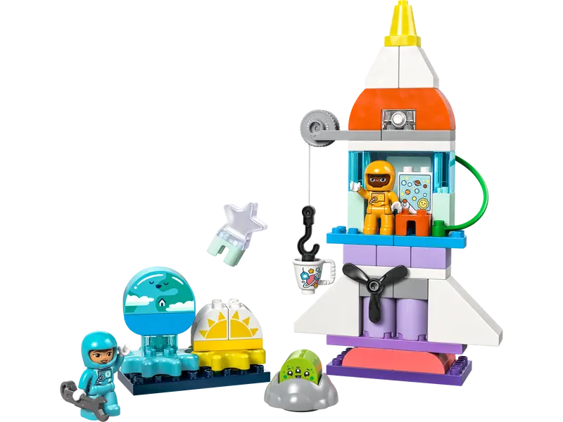 LEGO 10422 DUPLO 3in1 Space?Shuttle?Adventure