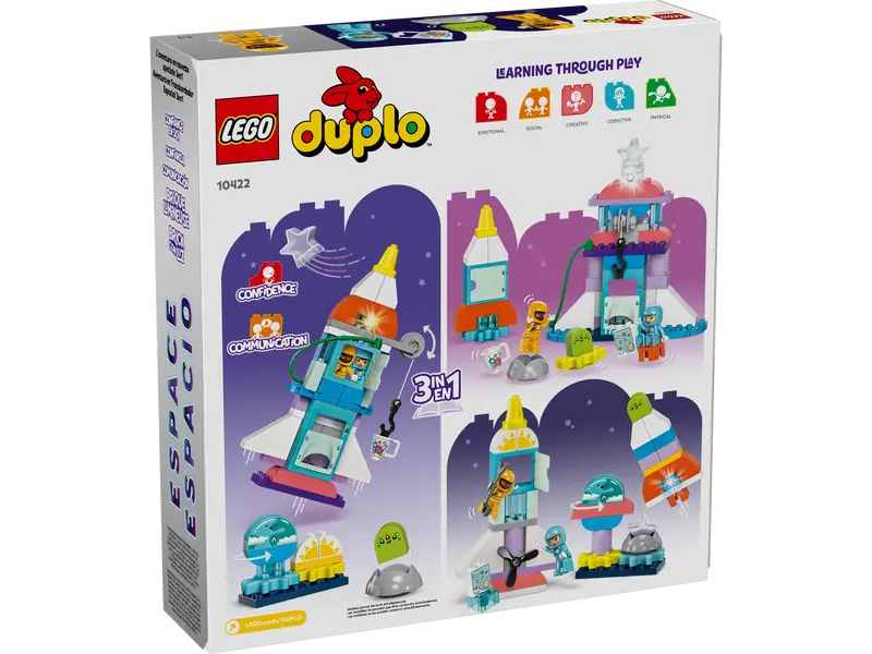 LEGO 10422 DUPLO 3in1 Space?Shuttle?Adventure