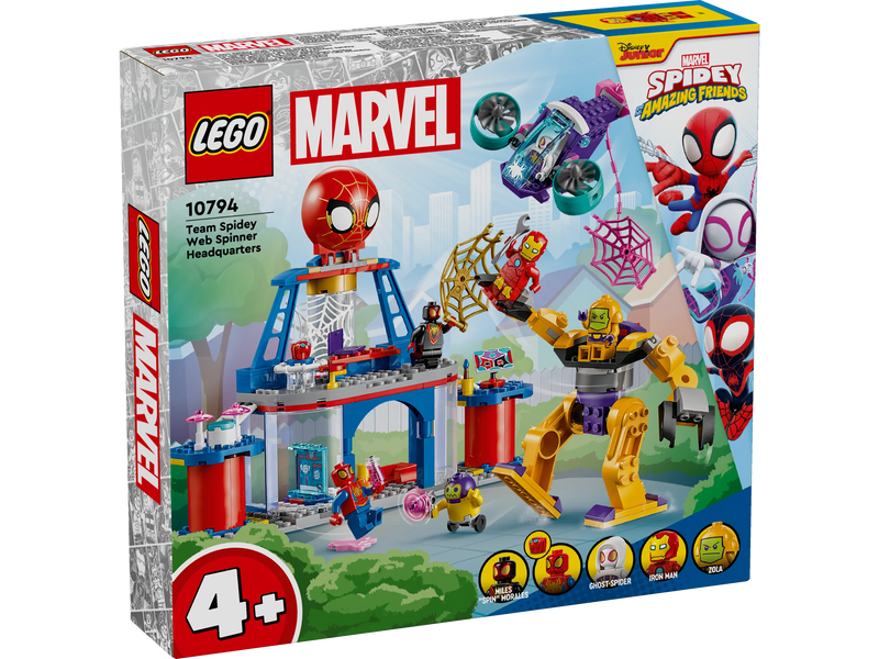 LEGO 10794 Marvel Spider-Man Team Spidey Web Spinner Headquarters