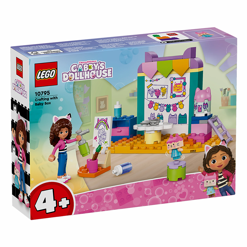 LEGO 10795 Gabby's Dollhouse Crafting with Baby Box