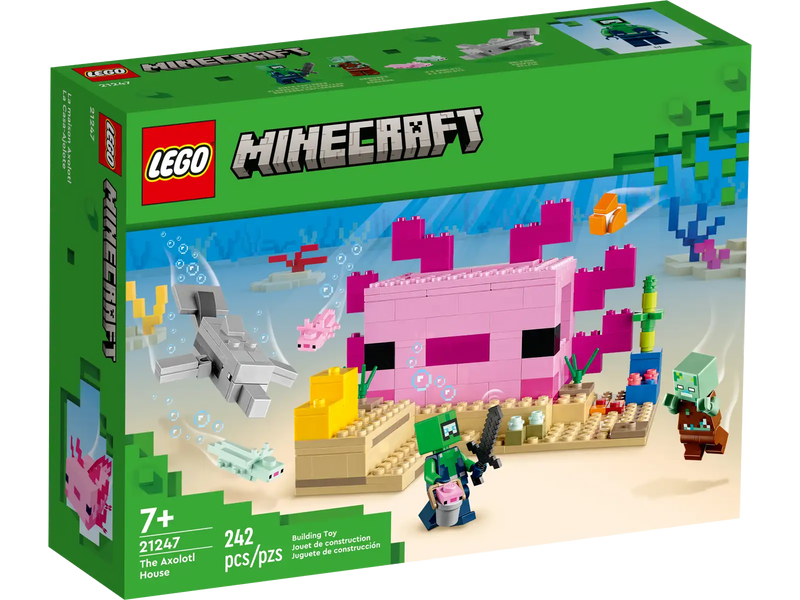 LEGO® 21247 Minecraft™ The Axolotl House