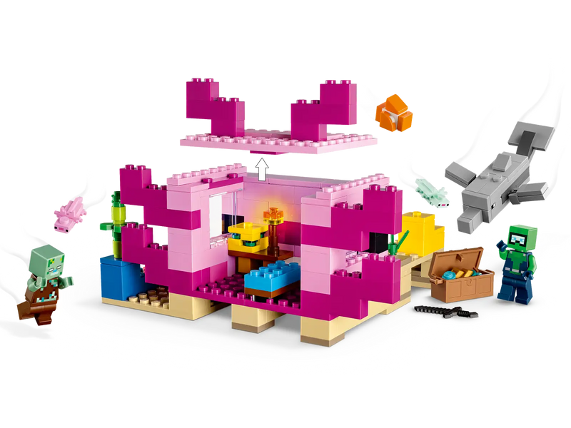 LEGO® 21247 Minecraft™ The Axolotl House