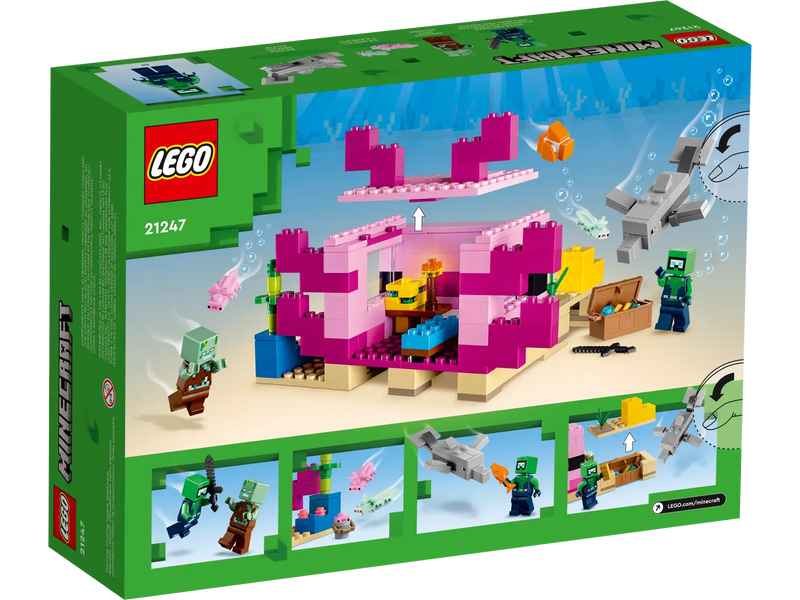 LEGO® 21247 Minecraft™ The Axolotl House