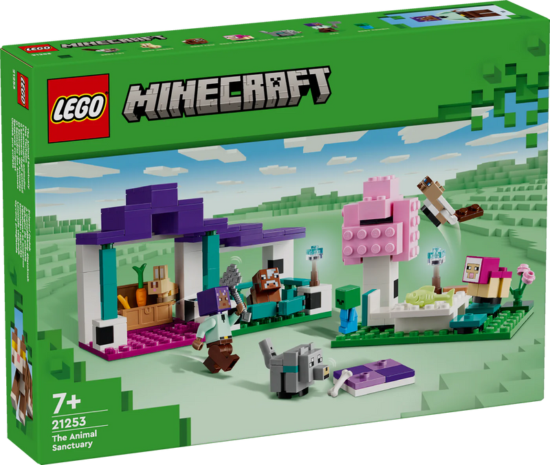 LEGO 21253 Minecraft The Animal Sanctuary