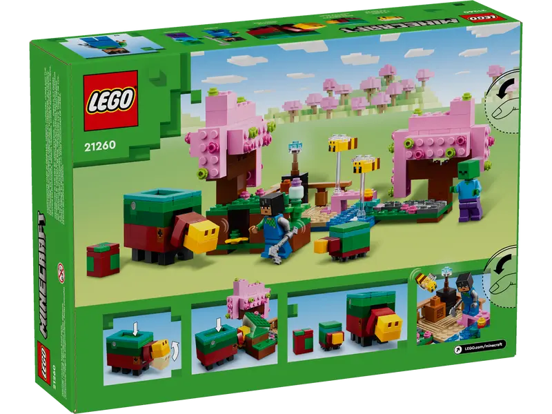LEGO 21260 Minecraft The Cherry Blossom Garden