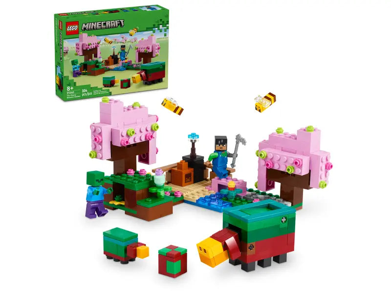 LEGO 21260 Minecraft The Cherry Blossom Garden