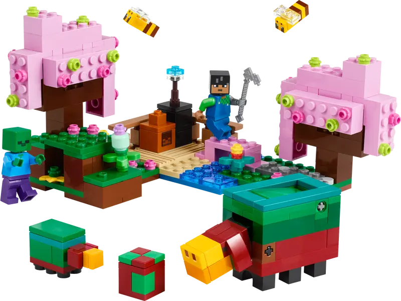 LEGO 21260 Minecraft The Cherry Blossom Garden