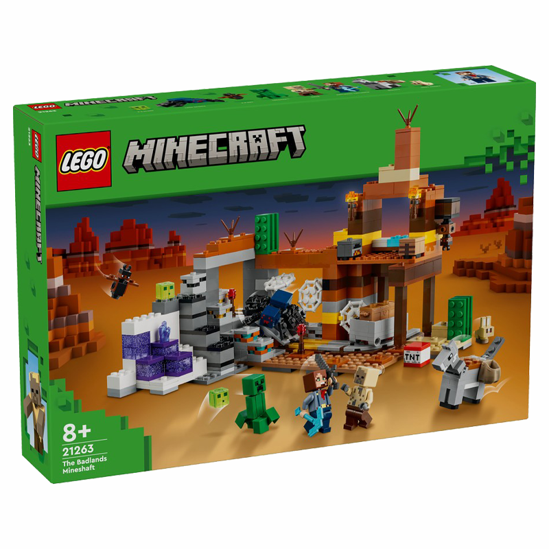 LEGO 21263 Minecraft The Badlands Mineshaft ( Ship From  9th of July 2024)