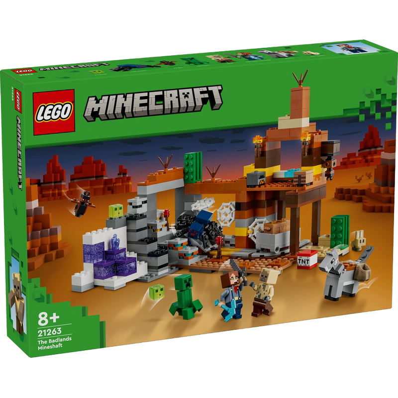 LEGO 21263 Minecraft The Badlands Mineshaft ( Ship From  9th of July 2024)
