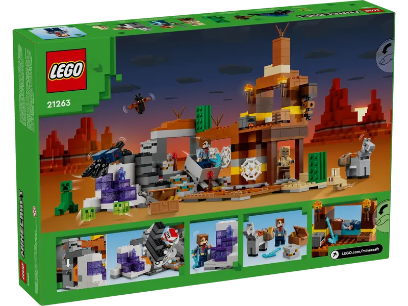 LEGO 21263 Minecraft The Badlands Mineshaft ( Ship From  9th of July 2024)