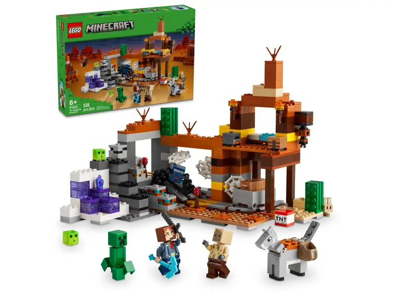 LEGO 21263 Minecraft The Badlands Mineshaft ( Ship From  9th of July 2024)