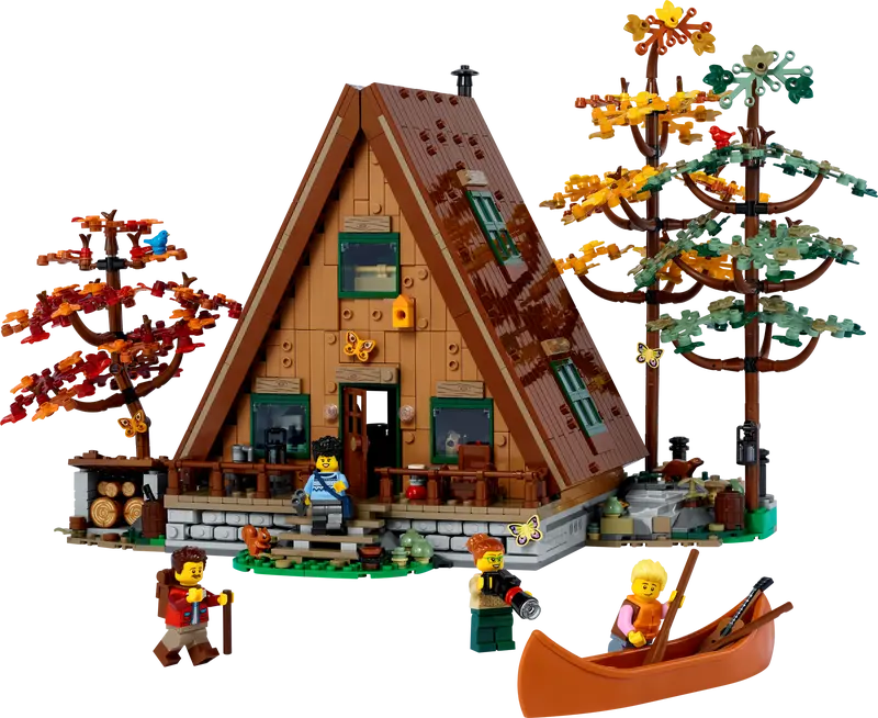 LEGO® 21338 Ideas A-Frame Cabin - My Hobbies