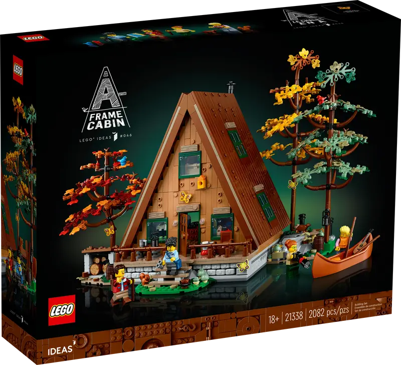 LEGO® 21338 Ideas A-Frame Cabin - My Hobbies