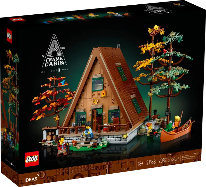 LEGO 21338 set with LMB Light Kit for 21338 (set of 2)