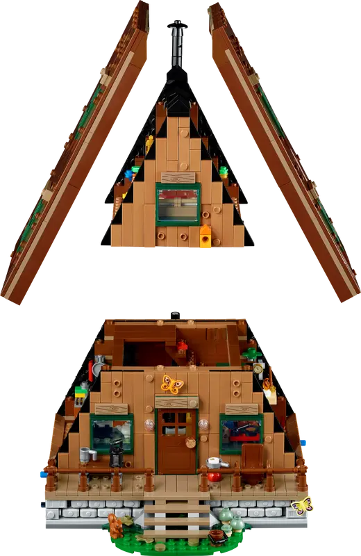 LEGO® 21338 Ideas A-Frame Cabin - My Hobbies