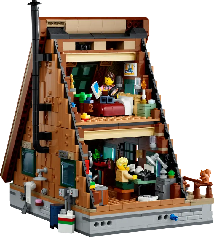 LEGO® 21338 Ideas A-Frame Cabin - My Hobbies