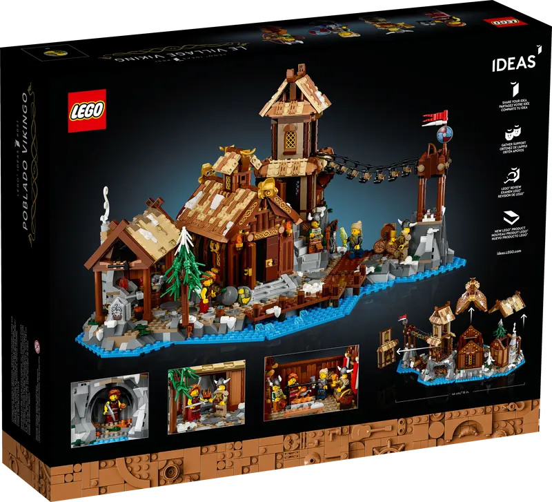 LEGO 21343 Ideas Viking Village (Ship from 9th of September 2024)