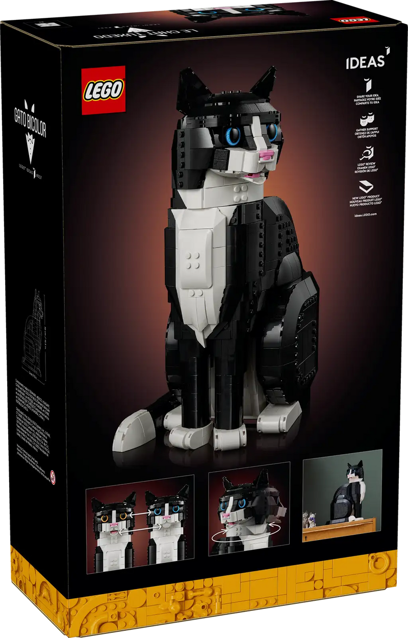 LEGO 21349 Ideas Tuxedo Cat