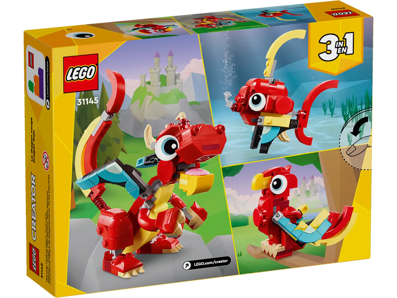 LEGO 31145 Creator 3-in-1 Red Dragon