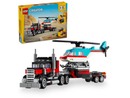 LEGO 31146 Creator 3-in-1 Flatbed Truck with Helicopter