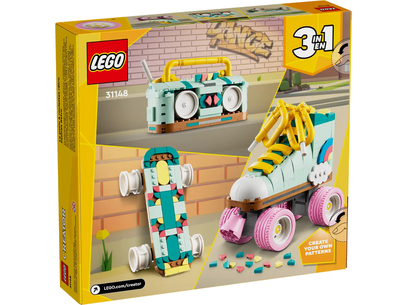 LEGO 31148 Creator 3-in-1 Retro Roller Skate